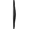 Ekena Millwork Trinity Ceiling Medallion (Fits Canopies up to 3"), Hand-Painted Steel Gray, 22"OD x 1 3/4"P CM22TNSGS - alternate 3